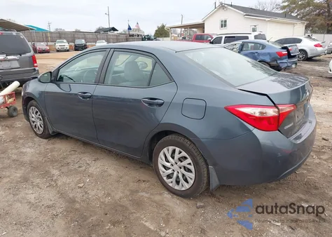 2017 Toyota Corolla Le из США, поврежденный, VIN 2T1BURHEXHC875489